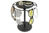 Iron Sunglasses Organizer Storage Holder Stand with Tray for Desk