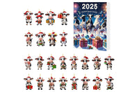 2025 Christmas Cow Advent Calendar Blind Box