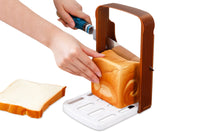 Bread Cutter Foldable Toast Cutter for Home Baking