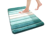 Bath Mat Soft Absorbent Microfiber Rug for Shower Floor
