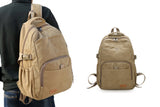 Large Capacity Canvas Backpack Laptop Notebook School Travel Backpack