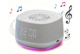White Noise Sound Machine With Alarm Clock And Breathing Light