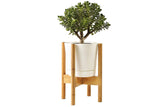 Adjustable Bamboo Plant Stand Holder Indoor