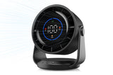 Digital Rechargeable Table Fan –  Ultra Quiet & Wall Mountable!