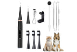 Dog Plaque And Tartar Remover Electric Dogs Teeth Cleaning Kit Ultrasonic Pet Teeth Cleaner