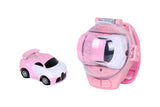 2.4GHz Rechargeable Mini Watch Remote Control Car Wearable Watch RC Car Toy For Kids