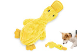 Interactive Dog Chew Toy Small Dog Toys Plush Duck Dog Toy