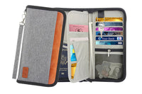 Passport Holder Case Wallet Credit Card Flight Tickets Clutch Bag