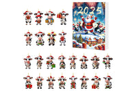 2025 Christmas Cow Advent Calendar Blind Box