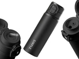 500ML Leakproof Dual Function Lid Insulated Water Bottle with Straw Stainless Steel Thermos