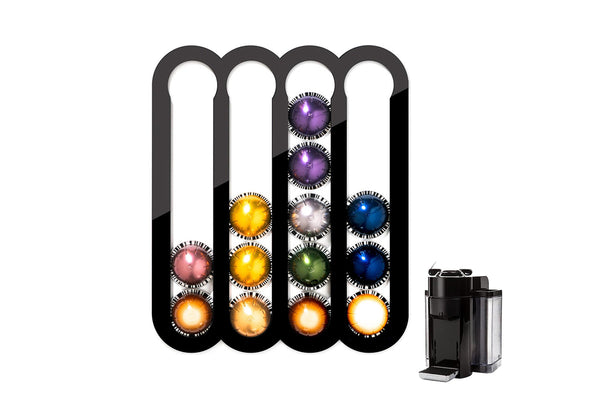 Magnetic Wall Mounted Coffee Pod Capsule Holder for Nespresso Vertuo Capsules