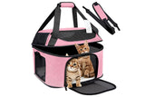 Breathable Pet Carrier Shoulder Bag Foldable Pet Travel Bag for Cats