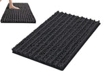 Chenille Fabric Bathroom Rugs Mat With Non Slip Rubber Backing