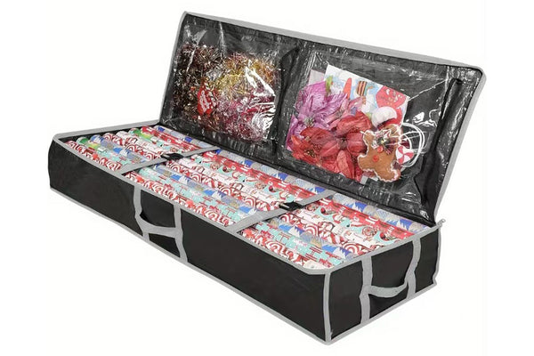Wrapping Paper Storage Container Gift Wrap Organizer
