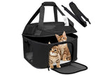 Breathable Pet Carrier Shoulder Bag Foldable Pet Travel Bag for Cats