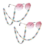 2Pcs Acrylic Sunglasses Chains