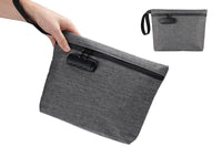 Odor&Water Resistant Bag w/Combination Lock Portable Travel Pouch