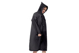 EVA Reusable Raincoat Unisex Non-Disposable Raincoat Waterproof Hooded Poncho