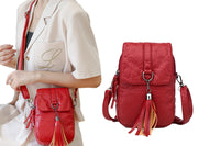 PU Leather Small Crossbody Bag Cell Phone Purse