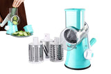 Kitchen Vegetable Food Manual Rotary Drum Grater Chopper Slicer Fruit Cutter