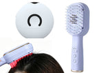 Scalp Vibrating Massage Combs with Red and Blue Light for Hair Care