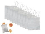 10Pcs Mesh Food Bags Filter Cotton Bags Muslin Bags