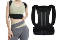 Back Posture Corrector Hook and Loop Shoulder Support