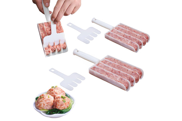 Quad Meatball Maker Set Meat Baller Maker Mold