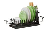 Expandable Sink Dish Drying Rack with Drying Tray