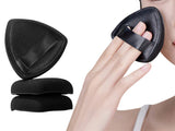 3pcs Non-Eating Powder Puff Triangle Makeup Sponge Makeup Puff with Storage Case