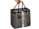 Foldable Large Capacity Bath Storage Net Bag for Bathroom