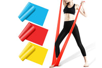 3Pcs 1.5m Resistance Bands Set for Yoga & Workout