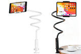 2Pcs 100cm Gooseneck Tablet Phone Stand Adjustable Screw Clamp Smartphones Hands-Free Holder