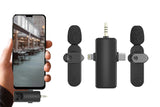 3-in-1 Wireless Lavalier Microphone for Android Phone iPhone