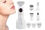 5-in-1 Lady Shavers Bikini Trimmer with LED Display