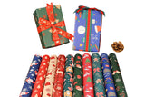 10Pcs Christmas Wrapping Paper Christmas Present Wrap