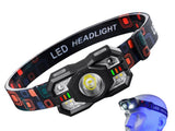 Rechargeable LED Motion Sensor Head Torch for Jogging Fishing