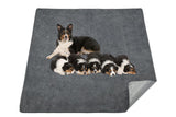 Coral Fleece Washable Dog Mat Non Slip Reusable Pee Pad for Pets