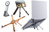 8-Height Adjustable Magnetic Rotation Foldable Laptop Stand Tablet Holder Laptop Riser