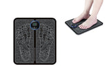 Adjustable Electric Foot Massager EMS Feet Massage Mat USB Rechargeable