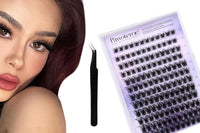 Lash Clusters with Eyelash Curler Wispy Cluster Eyelash