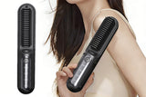 Cordless Hair Styling Brush Fast Heat Portable Straightening Comb