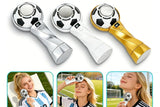 Soccer Shaped Handheld Fan with Ice Cooling Compress 5 Speeds 5000mAh Rechargeable Fan