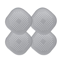 4Pcs Kitchen Drain Hair Catcher Bath Stopper Sink Strainer Filter Shower Cover