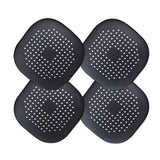 4Pcs Kitchen Drain Hair Catcher Bath Stopper Sink Strainer Filter Shower Cover