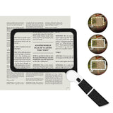 5X Magnifying Glass with Light Folding Handheld Magnifier
