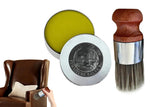 1 Pack Furniture Salve for Leather Furniture Repair Tool with Brush