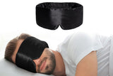 Silk Eye Mask Blackout Sleeping Face Hugging for Side Sleepers