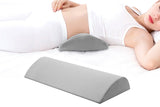 Knee Pillow Foot Pillow Half Moon Bolster Pillow For Legs Ankles