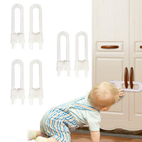 6Pcs Baby Proofing Sliding Cabinet Locks